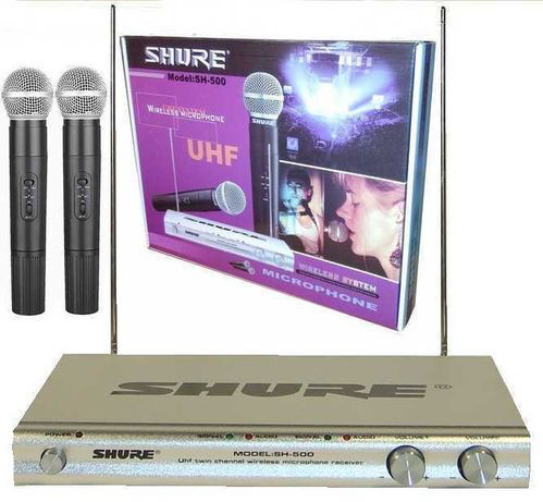 Микрофоны Shure SH-500 (Вокальная радиосистема) - фото 1 - id-p70219673