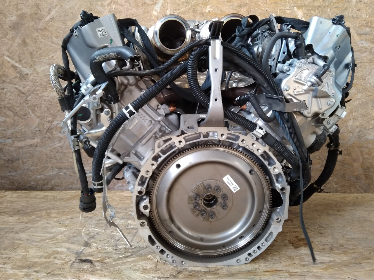 Двигатель в сборе на Mercedes-Benz G-Класс W463 [4-й рестайлинг] - фото 4 - id-p133889791