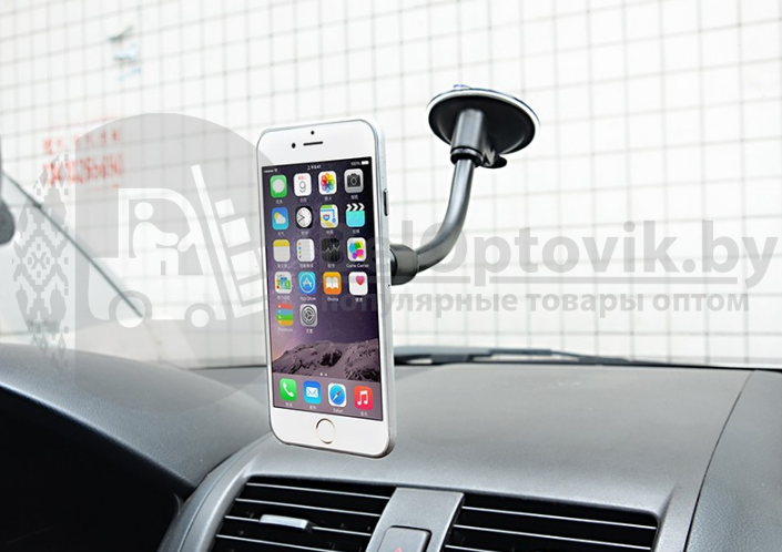Магнитный держатель для смартфона/планшета на лобовое стекло Mobile Phone CAR Holder QY-014 - фото 2 - id-p133994744