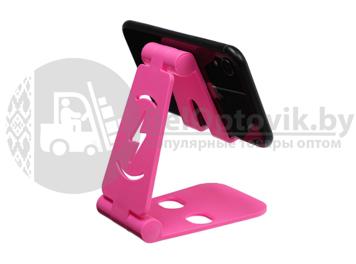 Подставка складная держатель Folding Bracket для мобильного телефона, планшета L-301 Голубой - фото 3 - id-p133994764