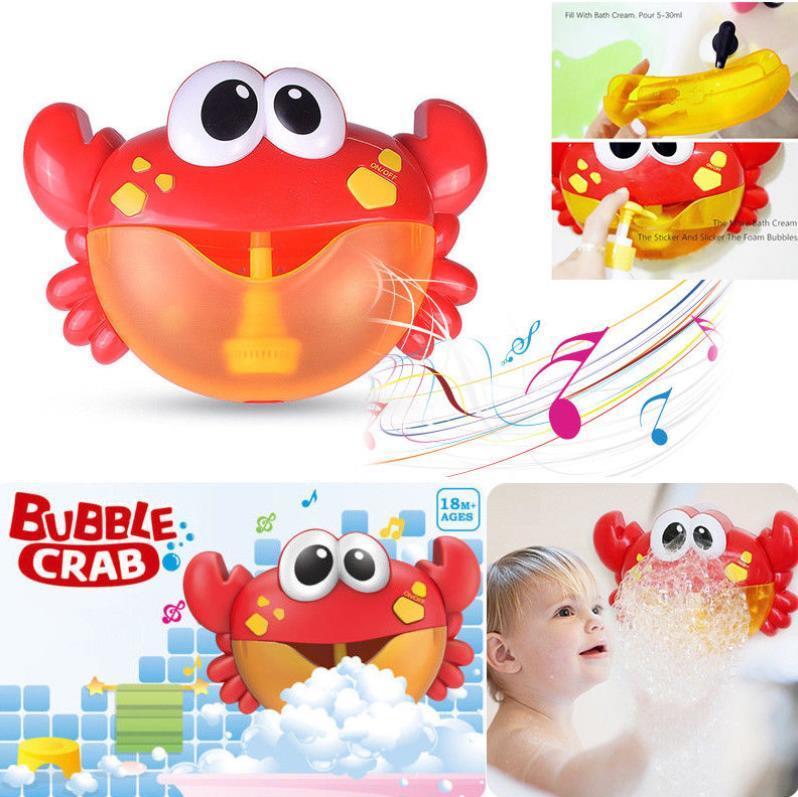Краб для ванной пускающий пузыри звук арт. 2401 детские мыльные пузыри, набор пузырей детская игрушка - фото 8 - id-p134004085
