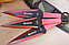 Набор метательных ножей BOKER 440C STAINLESS (красная обмотка), фото 3