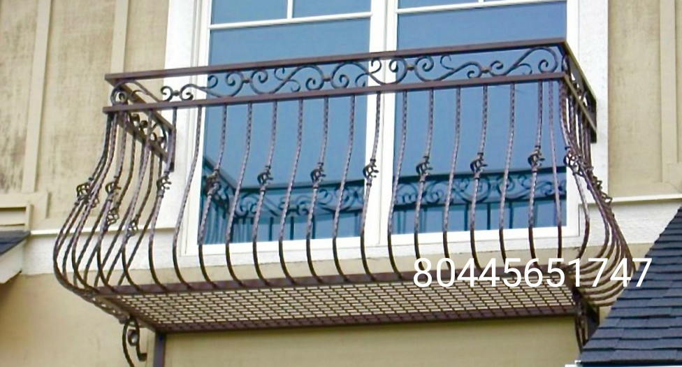 Балкон кованый декоративный Б-3