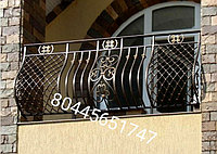 Балкон кованый декоративный Б-4