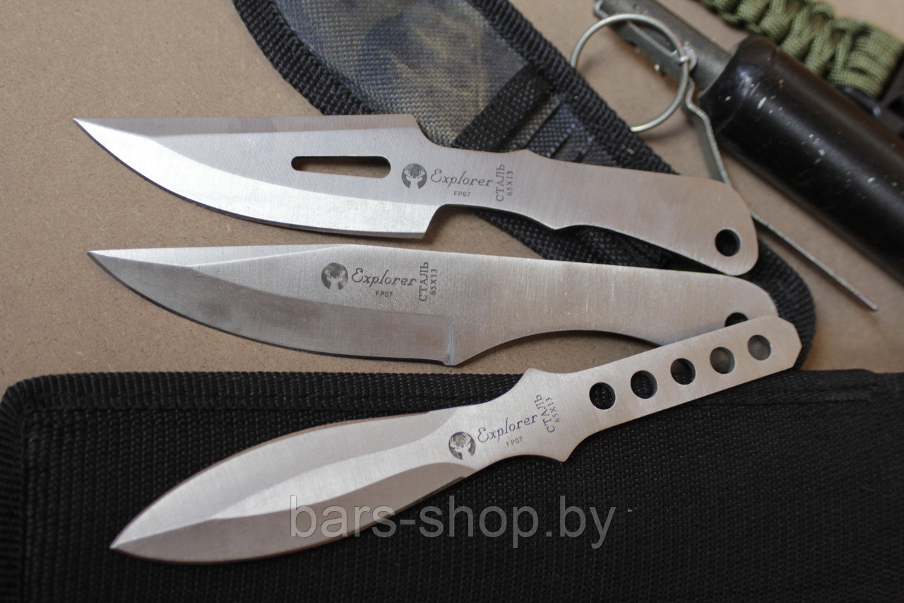 Набор метательных ножей Exlorer - фото 2 - id-p134008463