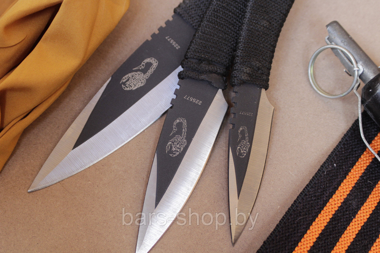 Набор метательных ножей Скорпион - фото 5 - id-p42698163