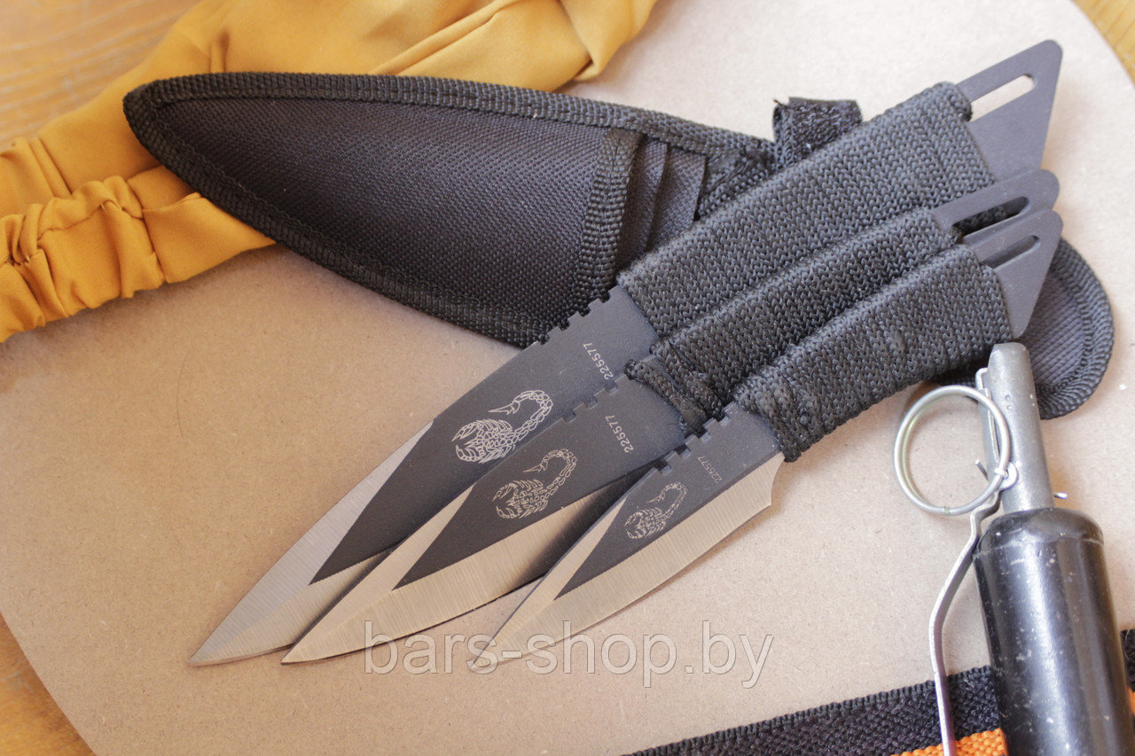 Набор метательных ножей Скорпион - фото 7 - id-p42698163