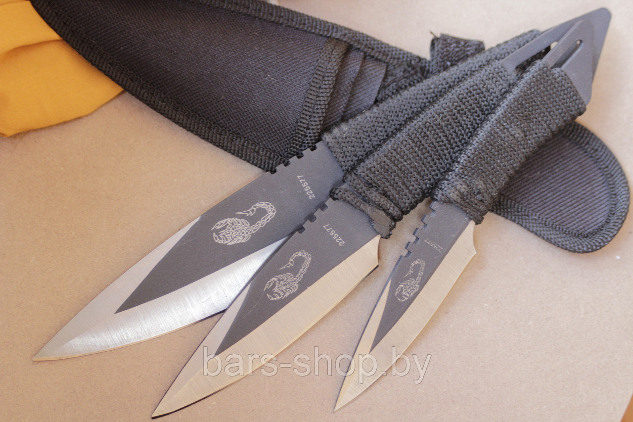 Набор метательных ножей Скорпион - фото 8 - id-p42698163