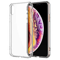 Силиконовый чехол для Apple iPhone XS Max Lux, прозрачный