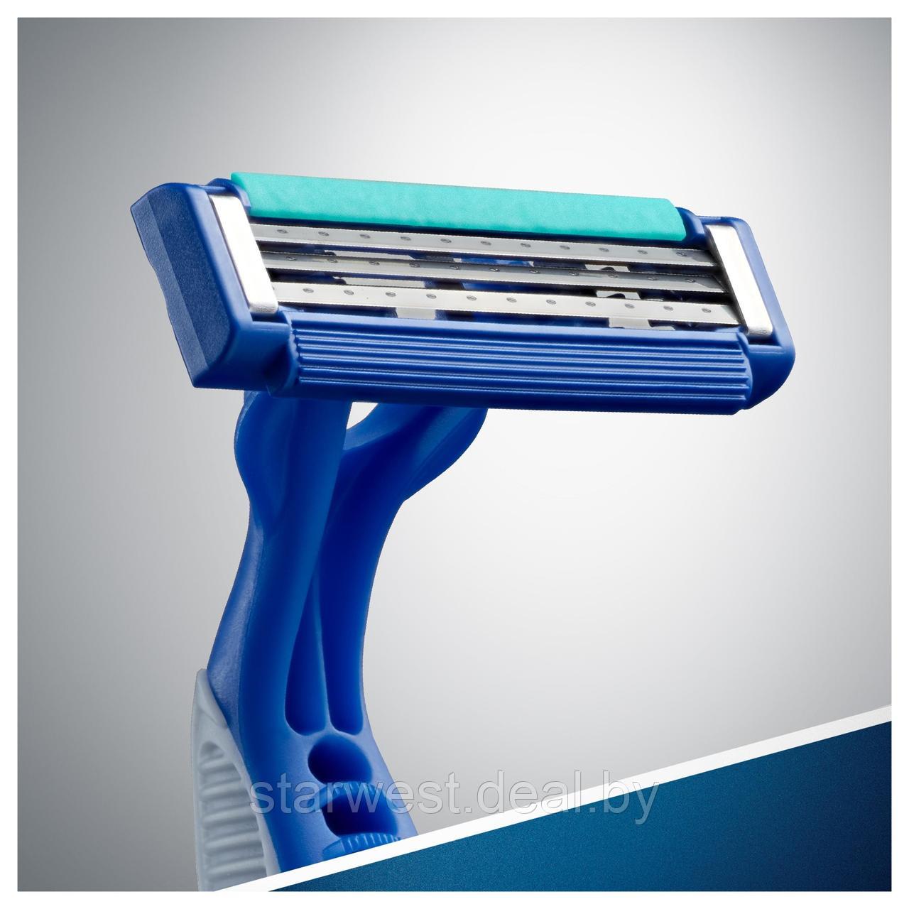 Gillette Blue 3 Simple 4 шт. Мужские одноразовые бритвы / станки для бритья - фото 8 - id-p134011967