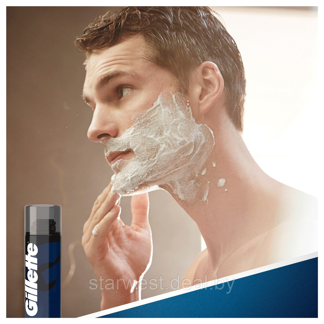 Gillette Regular Classic 200 мл Пена для бритья классическая - фото 5 - id-p134012171