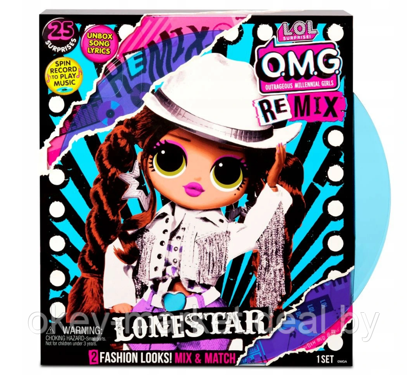 Кукла Леди Кантри Ремикс LOL Surprise OMG Remix Lonestar 567233 - фото 2 - id-p134018711