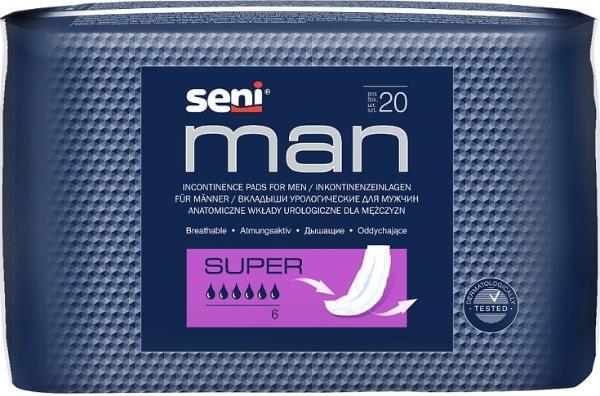 Урологические вкладыши для мужчин Seni Man Super 20 шт.