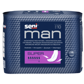 Урологические вкладыши для мужчин Seni Man Super 10 шт., фото 2