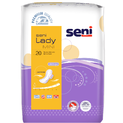 Прокладки урологические для женщин Seni Lady Mini, 20 шт., фото 2