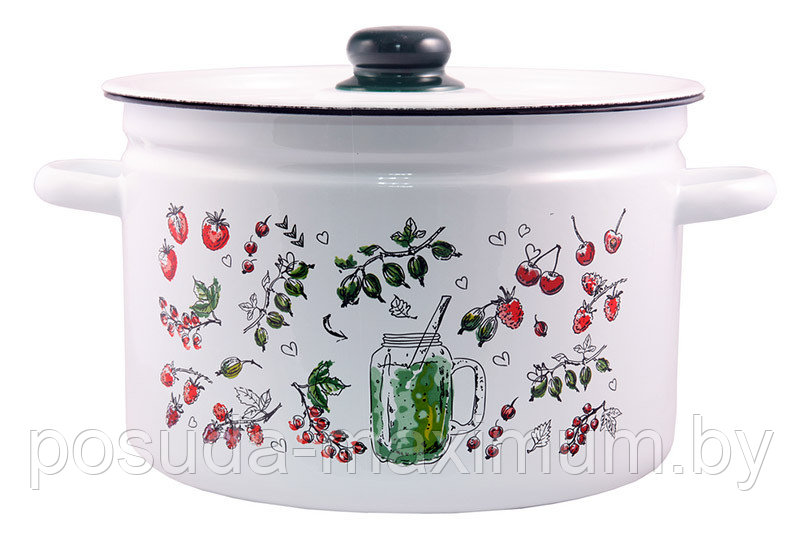Кастрюля эмалированная 4.5 л Compote