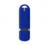 Флеш накопитель USB 2.0 Memo, пластик Софт Тач, синий/синий , 32 Gb - фото 2 - id-p134042030
