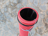 Труба гибкая гофрированная двухстенная ТГГД 110 красная с протяжкой (бухта 50м.п.), фото 3