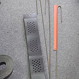 Анкер металлический монтажный для георешетки гладкий, d-6мм, L-800 (заготовка анкера-0,96м), фото 5