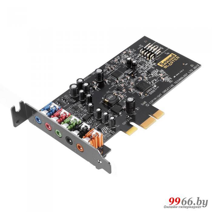 Звуковая карта Creative Sound Blaster Audigy FX PCI-eX int. Retail 70SB157000000 - фото 1 - id-p134035572