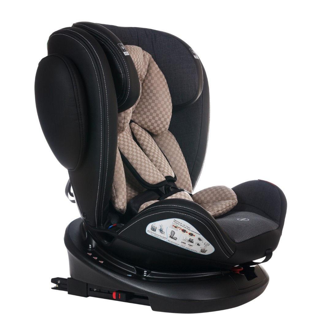 Детское автокресло Martin noir Grand Fix 360 ISOFIX Gray 0-36 кг. - фото 6 - id-p134049984