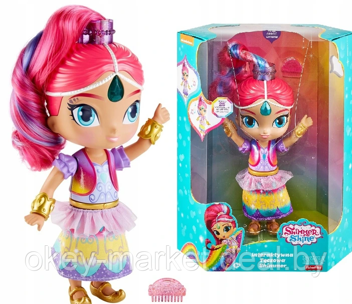 Оригинал Интерактивная кукла - Шиммер -Fisher-Price Shimmer and Shine -Шиммер и Шайн 41254 - фото 6 - id-p134051227