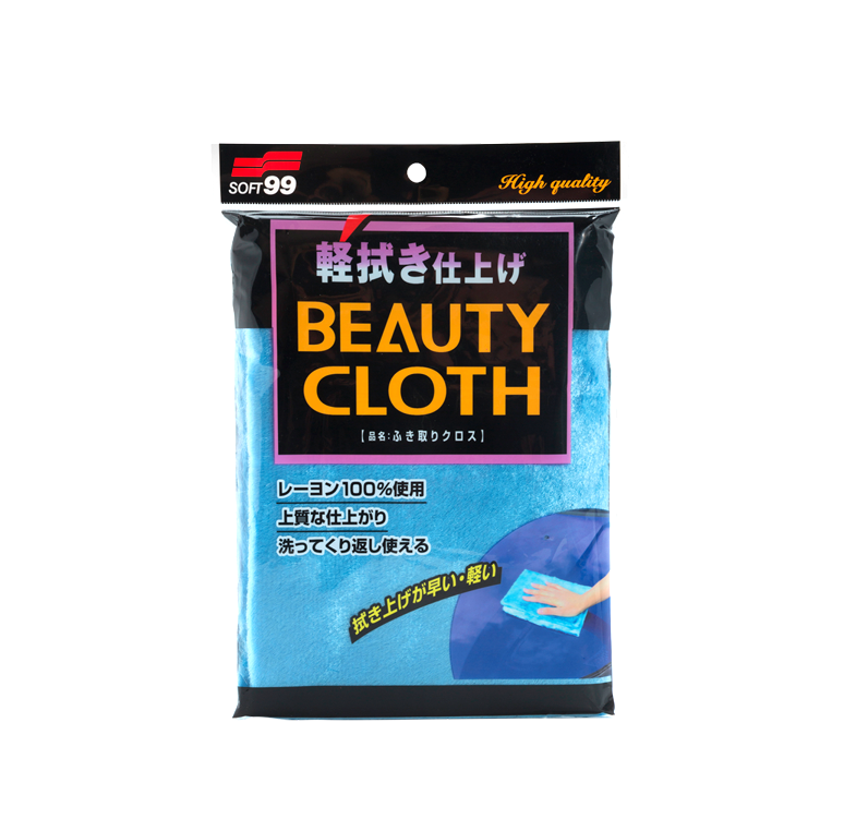 Wipe Cloth Blue - Салфетка для полировки авто | Soft99 |