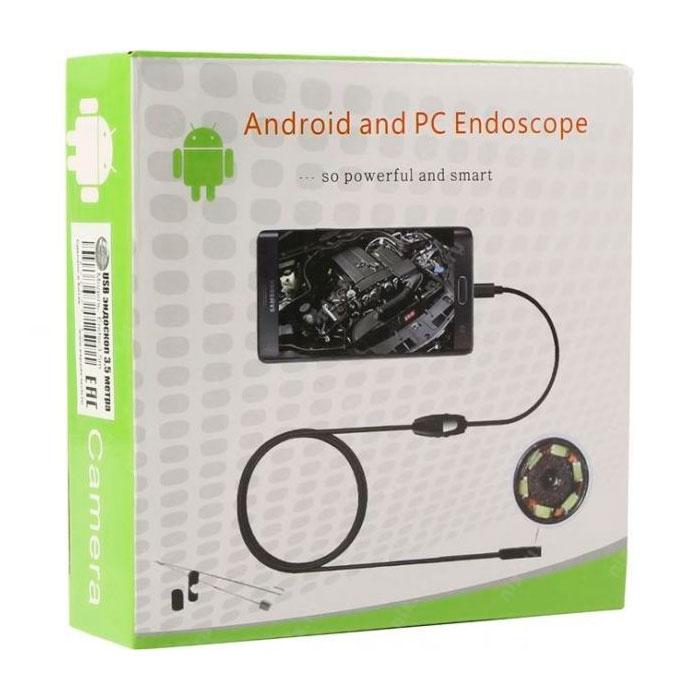 Эндоскоп для Android и ПК Android and PC Endoscope, 2 метра - фото 3 - id-p134055996