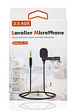 Петличный микрофон Lavalier MicroPhone 3.5AUX, фото 10