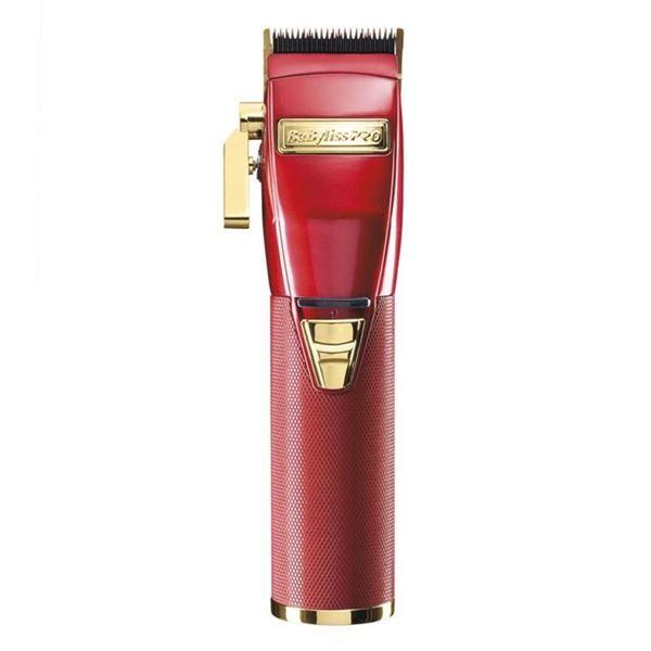 Профессиональная аккумуляторная машинка для стрижки BaByliss PRO FX8700RE Red