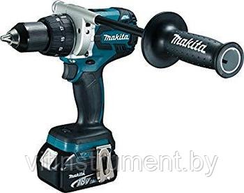 Аккум. дрель-шуруповерт MAKITA DDF 481 RF в чем. (18.0 В, 1 акк., 3.0 А/ч Li-Ion, 2 скор., 115 Нм)