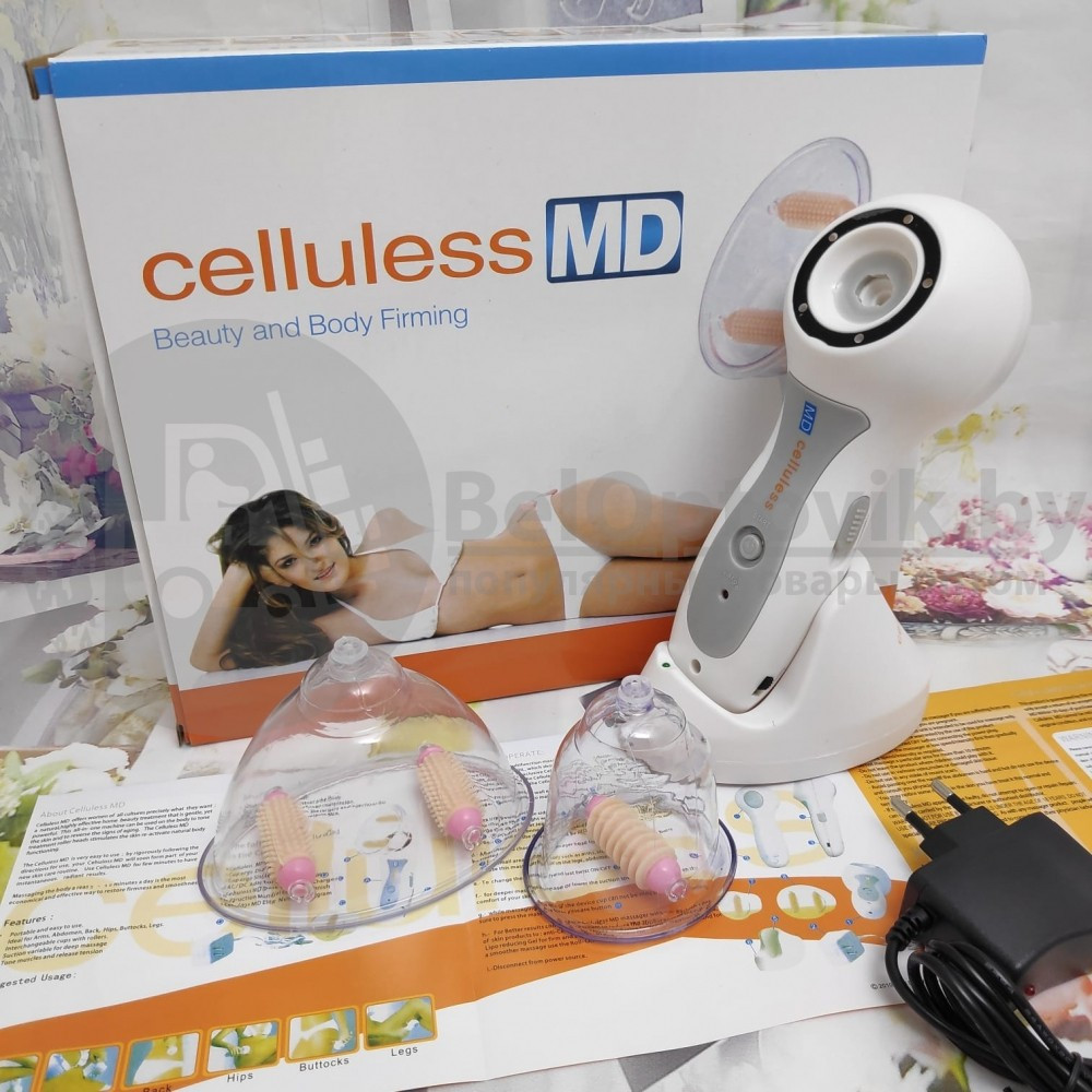 Вакуумный антицеллюлитный массажер Celluless MD (Целлулес МД) USB - фото 5 - id-p134091895