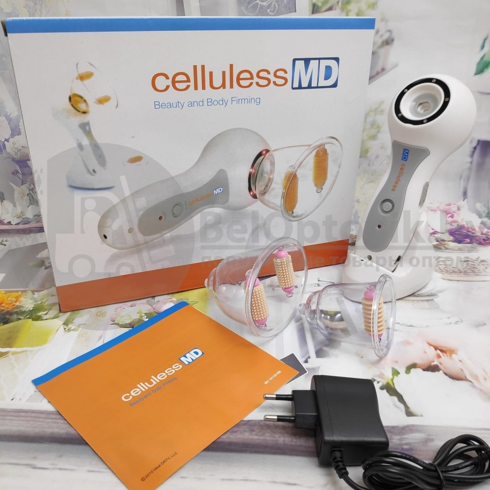 Вакуумный антицеллюлитный массажер Celluless MD (Целлулес МД) USB - фото 7 - id-p134091895