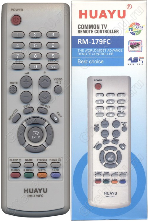 Пульт телевизионный Huayu для Samsung RM-179FC - фото 1 - id-p134104184