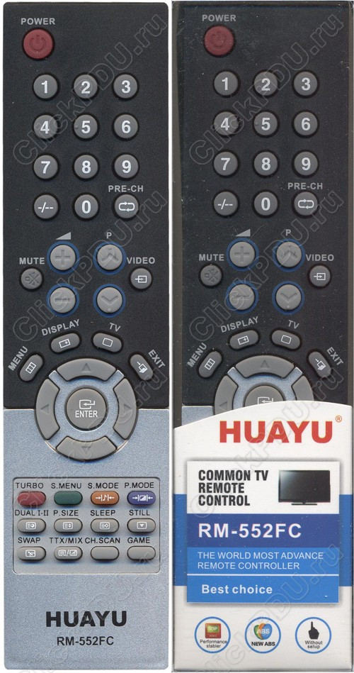 Пульт телевизионный Huayu для Samsung RM-552FC - фото 1 - id-p134104293
