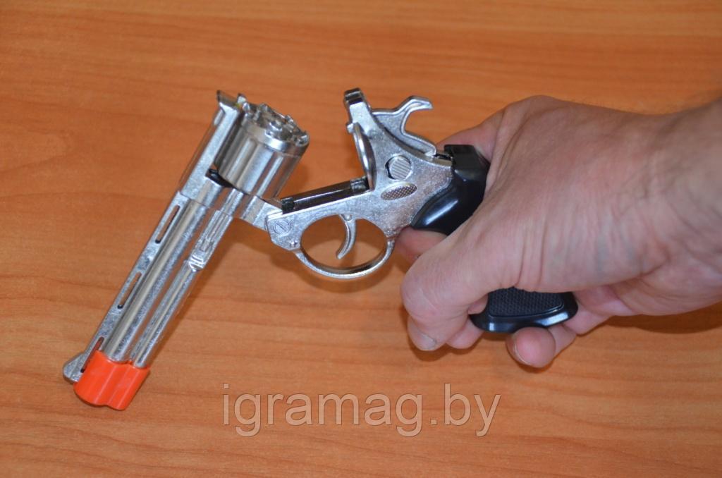 Пистолет "Револьвер" (метал, на пистонах) 170 мм - фото 5 - id-p133969986