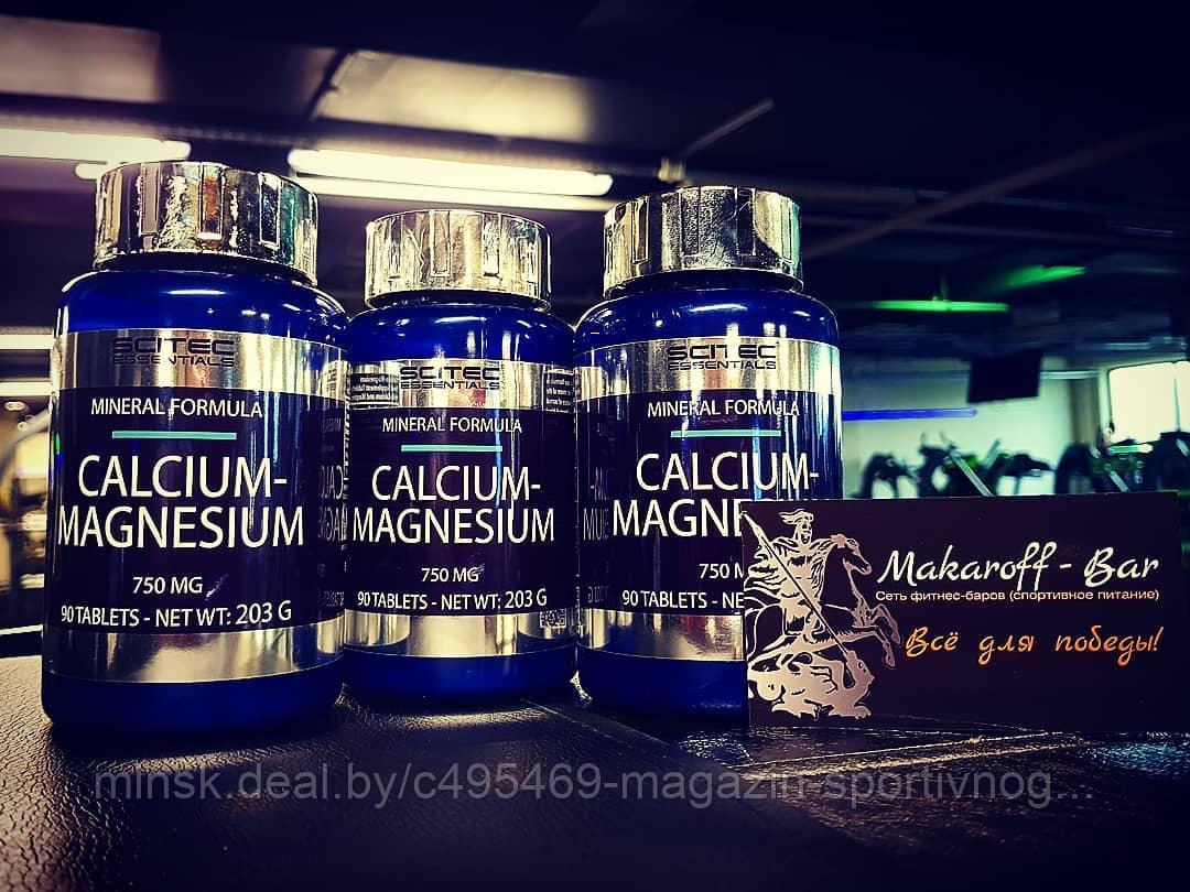 Витамины CALCIUM-MAGNESIUM от Scitec Nutrition 100 кап. - фото 1 - id-p134107613