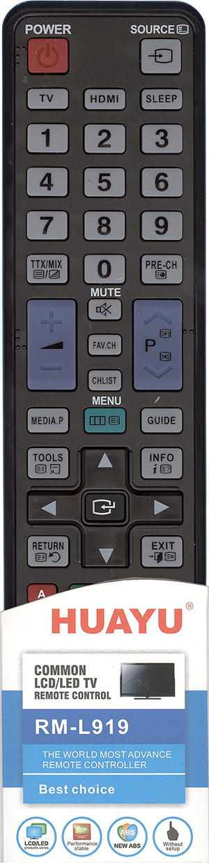 Пульт телевизионный Huayu для Samsung RM-L919