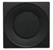 Диффузор квадратный ASV Ventlab 150 мм, Чёрный матовый - фото 2 - id-p134122941