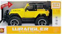 WY390B Инерционная машинка "Машина Джип" Wrangler, 1:16