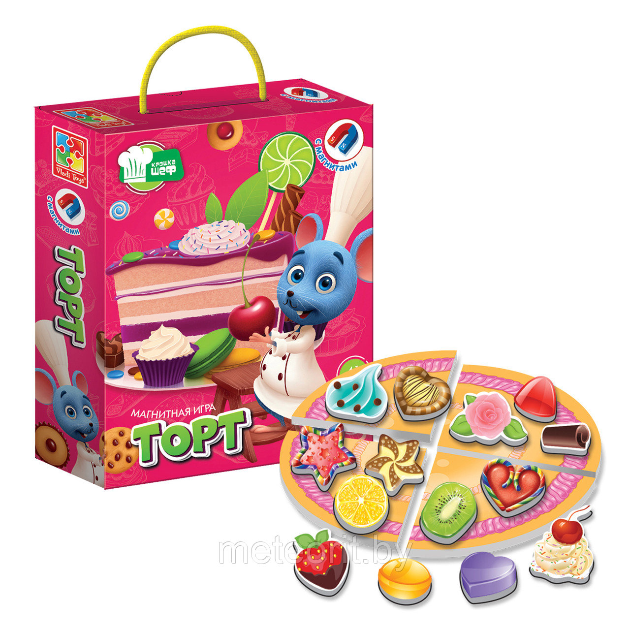 Игра настольная "Магнитная кулинарная игра"