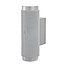 Настенный серый светильник Elektrostandard MRL 1014 Spike GU10 SW серебро, фото 2