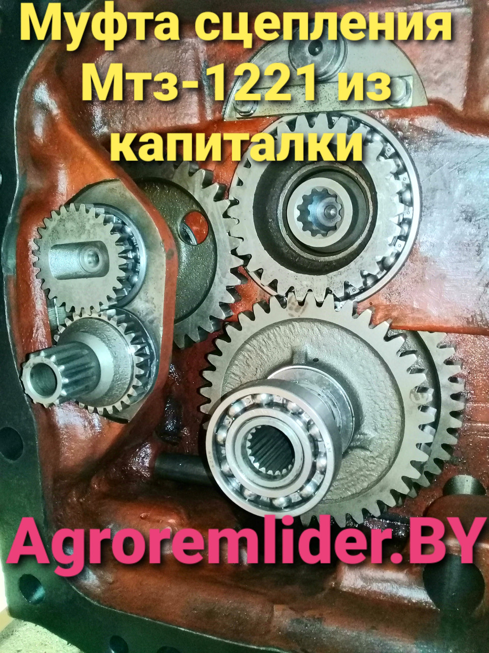 80-1600010 Муфта сцепления (В СБОРЕ) МТЗ-1221,МТЗ-1025 из ремонта - фото 1 - id-p134234529