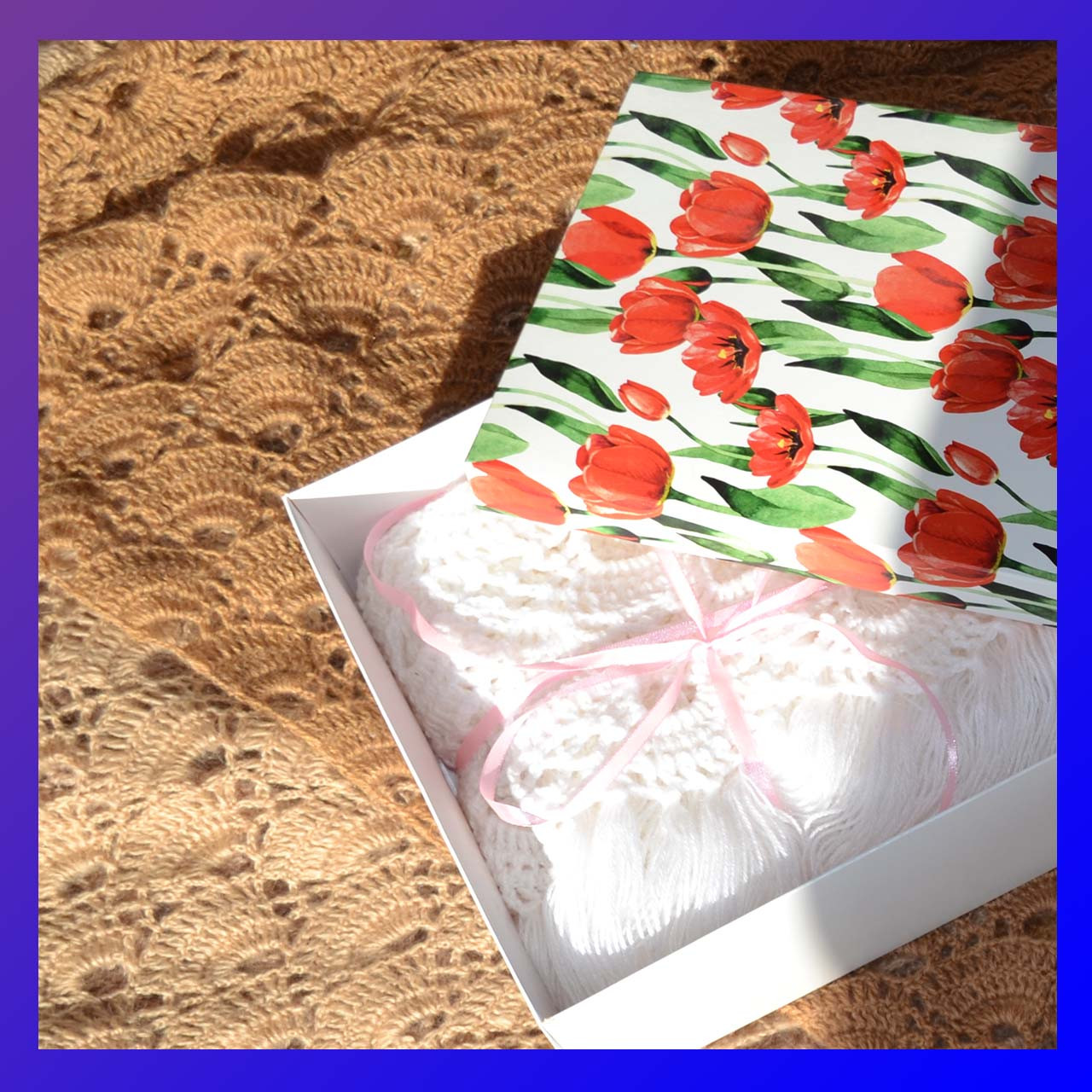 Купить платок ручной работы в подарок женщине , коллеге на юбилей 200 * 100 см. - фото 1 - id-p110626751