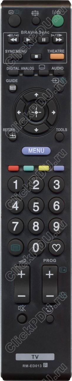 Пульт телевизионный Sony RM-ED013 ic
