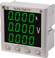 PZ194U-2X4T Вольтметр цифровой 120х120 серия Т