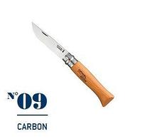 Нож Opinel №9 Carbone (углеродистая сталь)