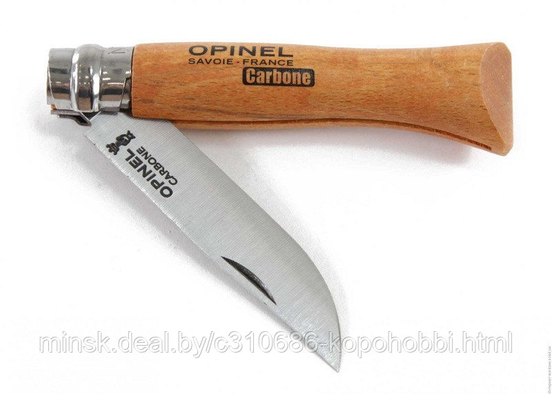 Нож Opinel №9 Carbone (углеродистая сталь) - фото 2 - id-p134259108