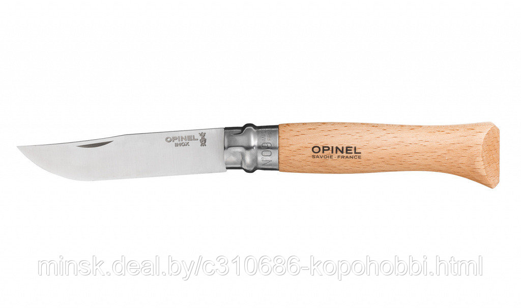 Нож Opinel №9 Tradition Inox (нержавеющая сталь) - фото 2 - id-p134260225