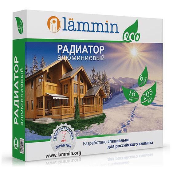 Радиатор алюминиевый Lammin ECO AL 500/80 - фото 5 - id-p134261389
